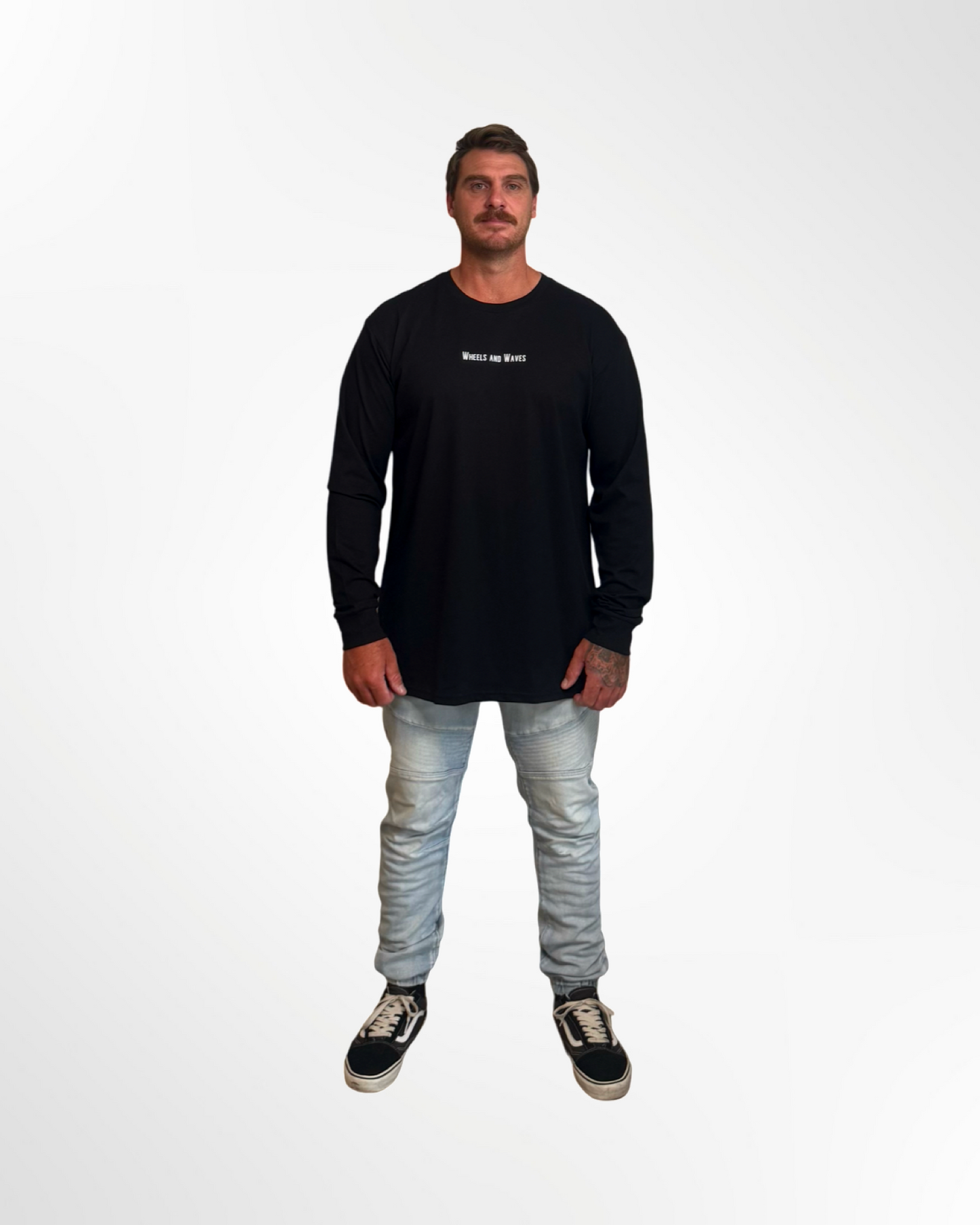 Wheels and Waves- Classic Long Sleeve Tee