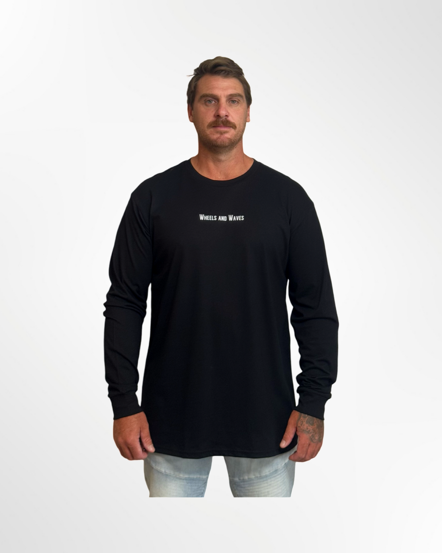 Wheels and Waves- Classic Long Sleeve Tee