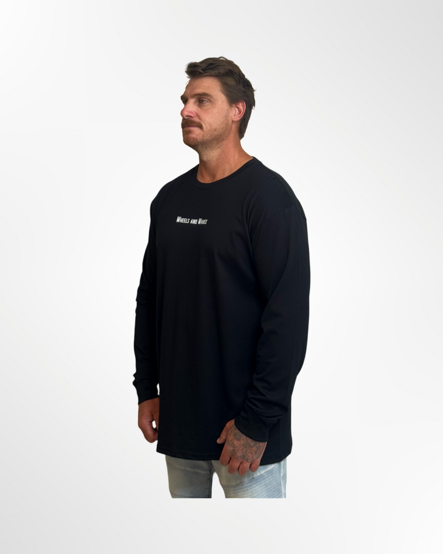 Wheels and Waves- Classic Long Sleeve Tee